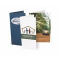 Digital Print Mini Pocket Folder - Standard White Paper